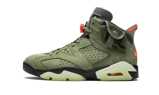 Air Jordan 6 Retro Travis Scott Medium Olive