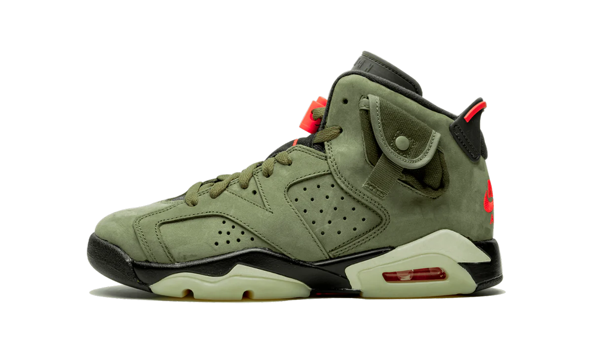 Air Jordan 6 Retro Travis Scott Medium Olive