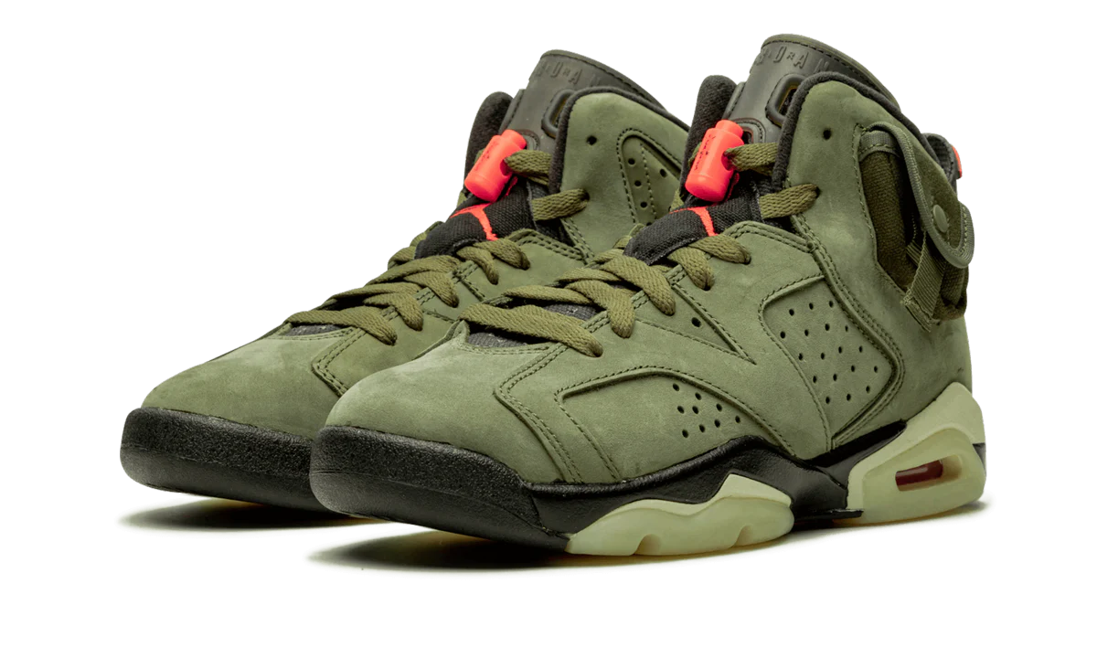 Air Jordan 6 Retro Travis Scott Medium Olive