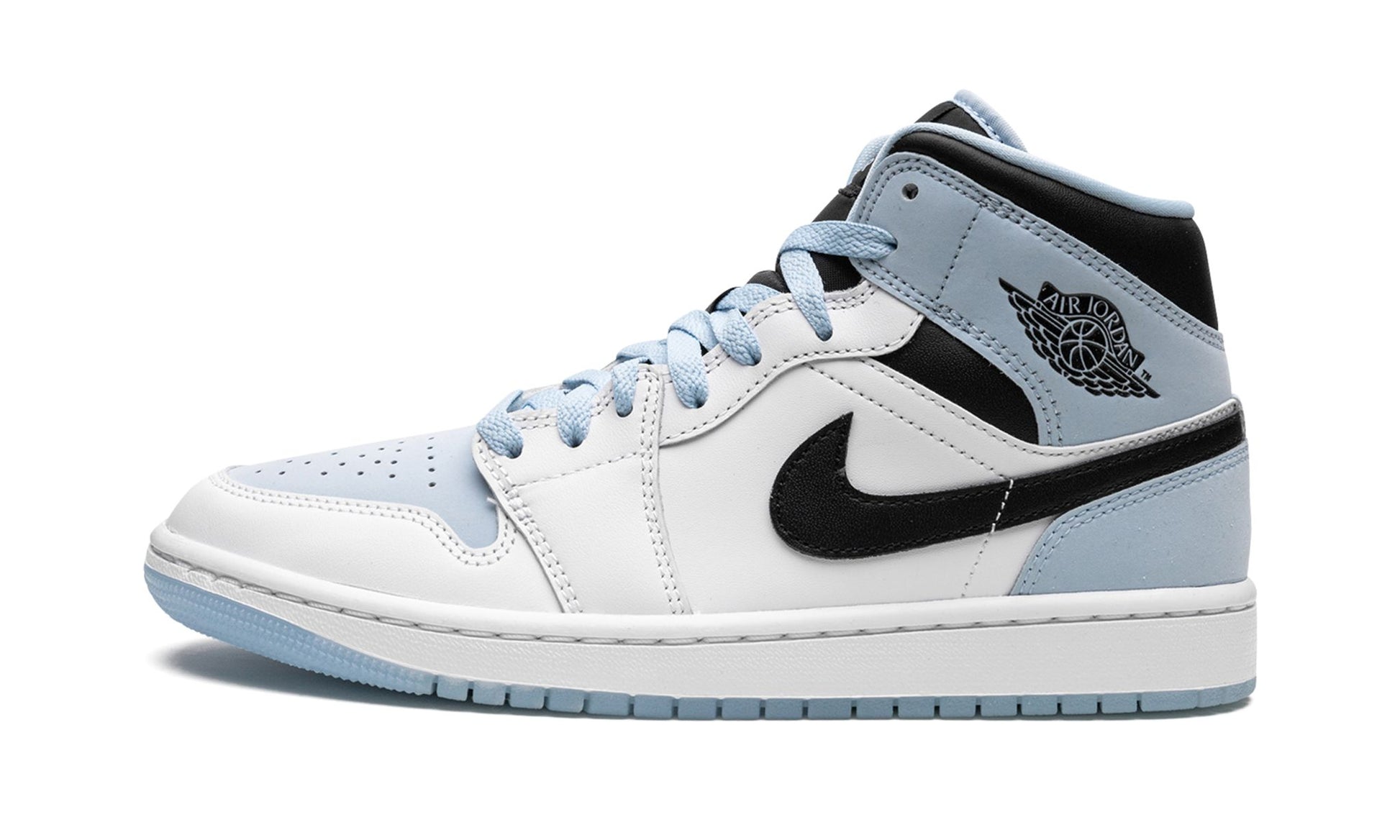 Air Jordan Mid SE Ice Blue Black - Main Image