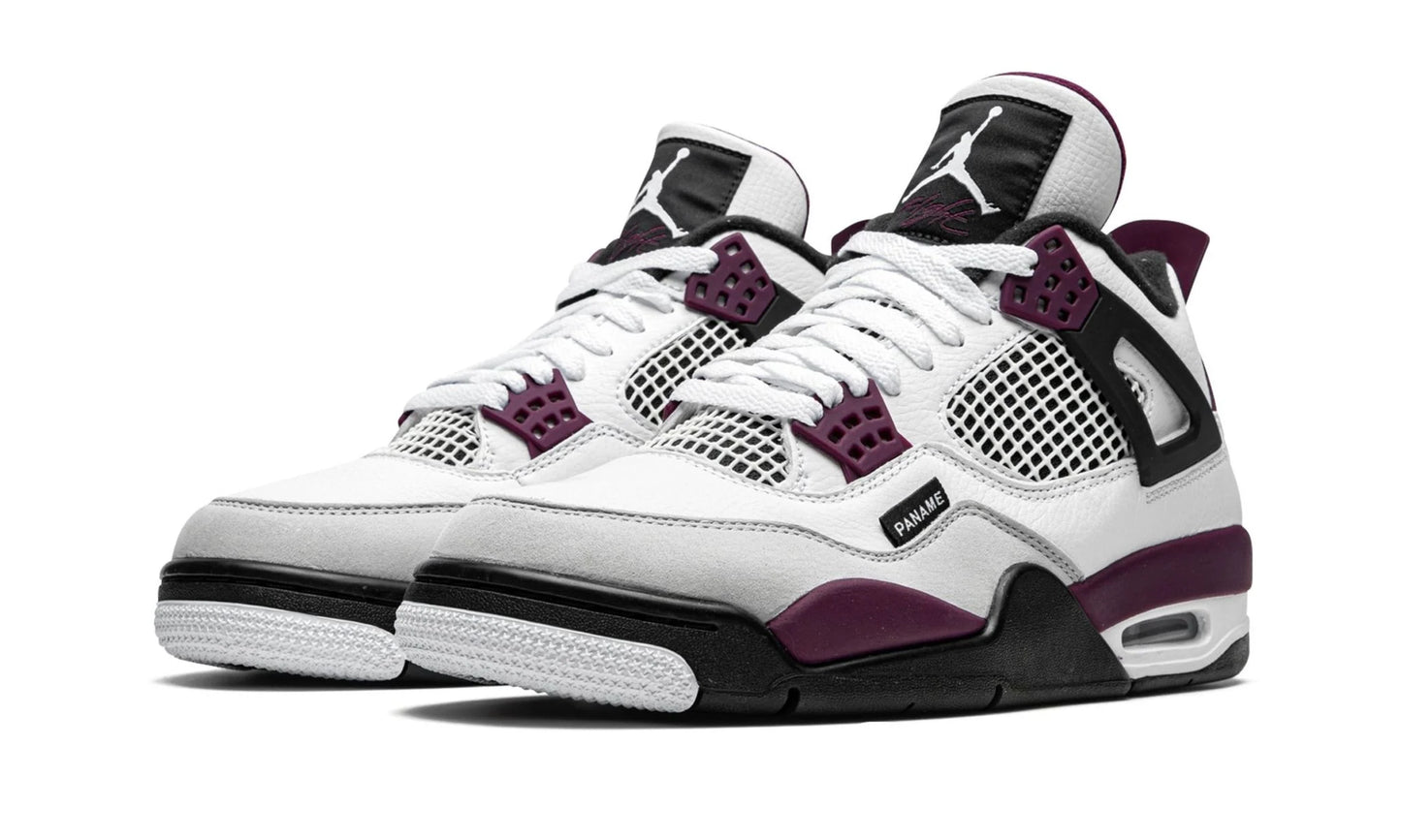 Air Jordan 4 Retro PSG Neutral Grey Bordeaux