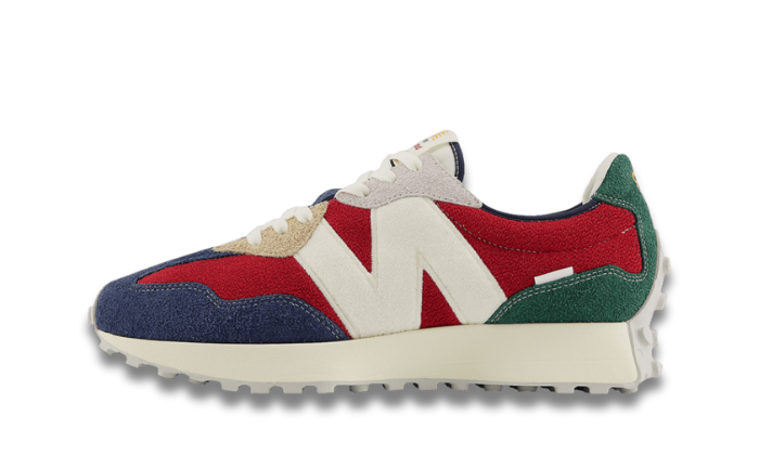 New Balance 327 Crimson Natural Indigo