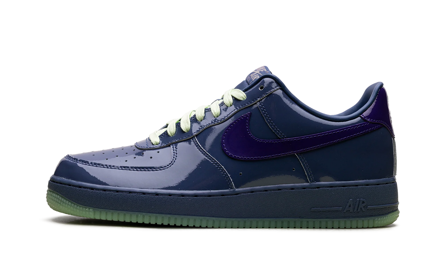 Nike Air Force 1 Low Patent  Mystic Navy Grape Ice