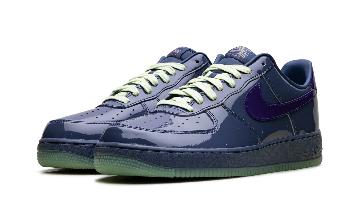 Nike Air Force 1 Low Patent  Mystic Navy Grape Ice
