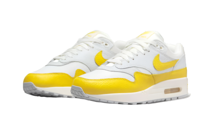 Nike Air Max 1 White Bright YelLow (YelLow Tour)