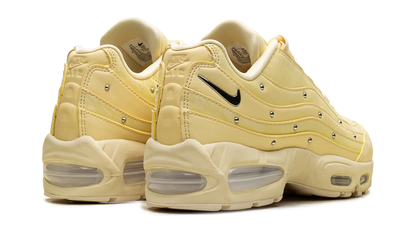 Nike Air Max 95 Soft Yellow Silver Studded