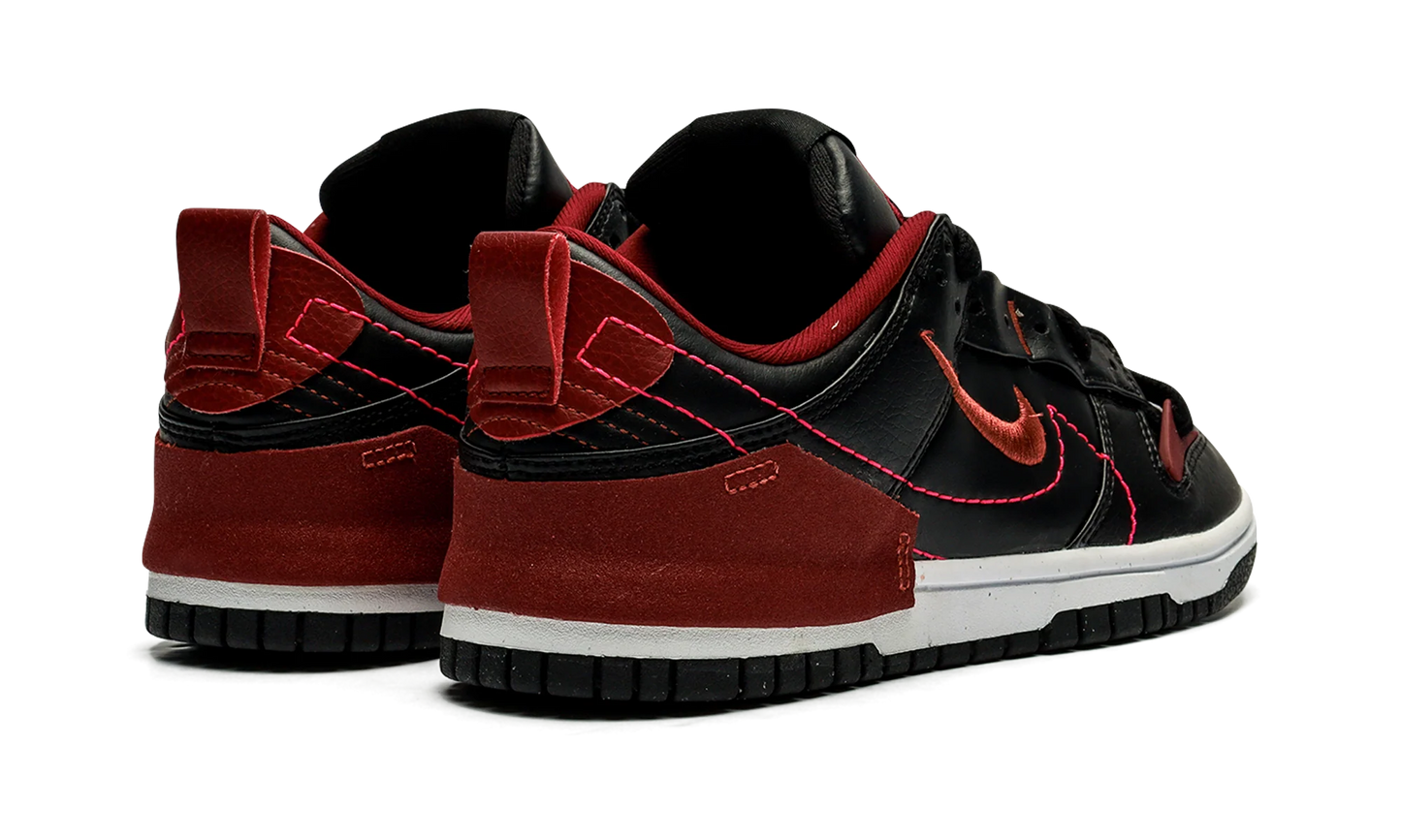 Nike Dunk Low Disrupt 2 Black Red Beetroot