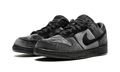Nike Dunk Low Dover Street Market Triple Black Velvet