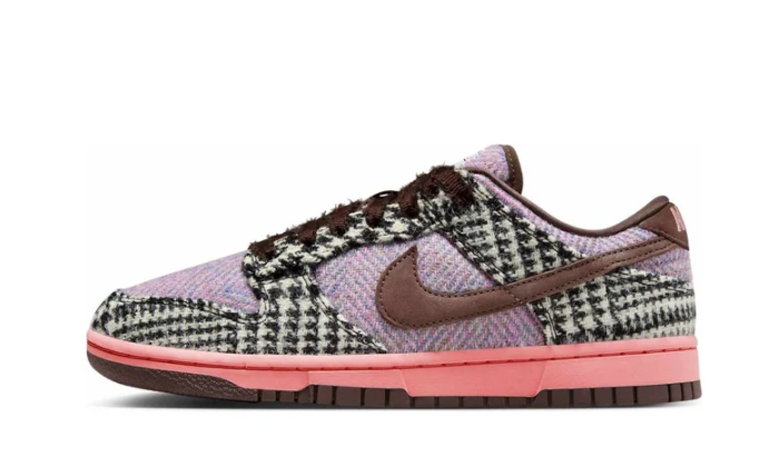 Nike Dunk Low Harris Tweed Purple Pink