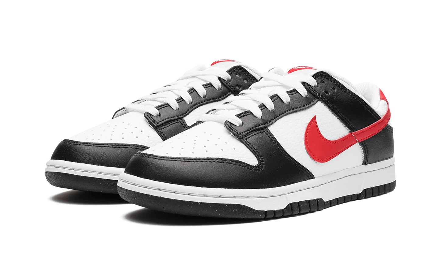 Nike Dunk Low Retro Red Swoosh Panda