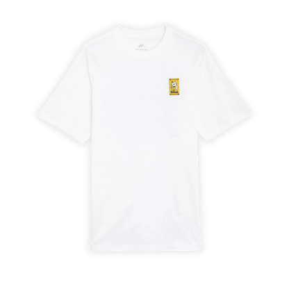 Nike Men's T-Shirt Graphic Café Swoosh - Blanc