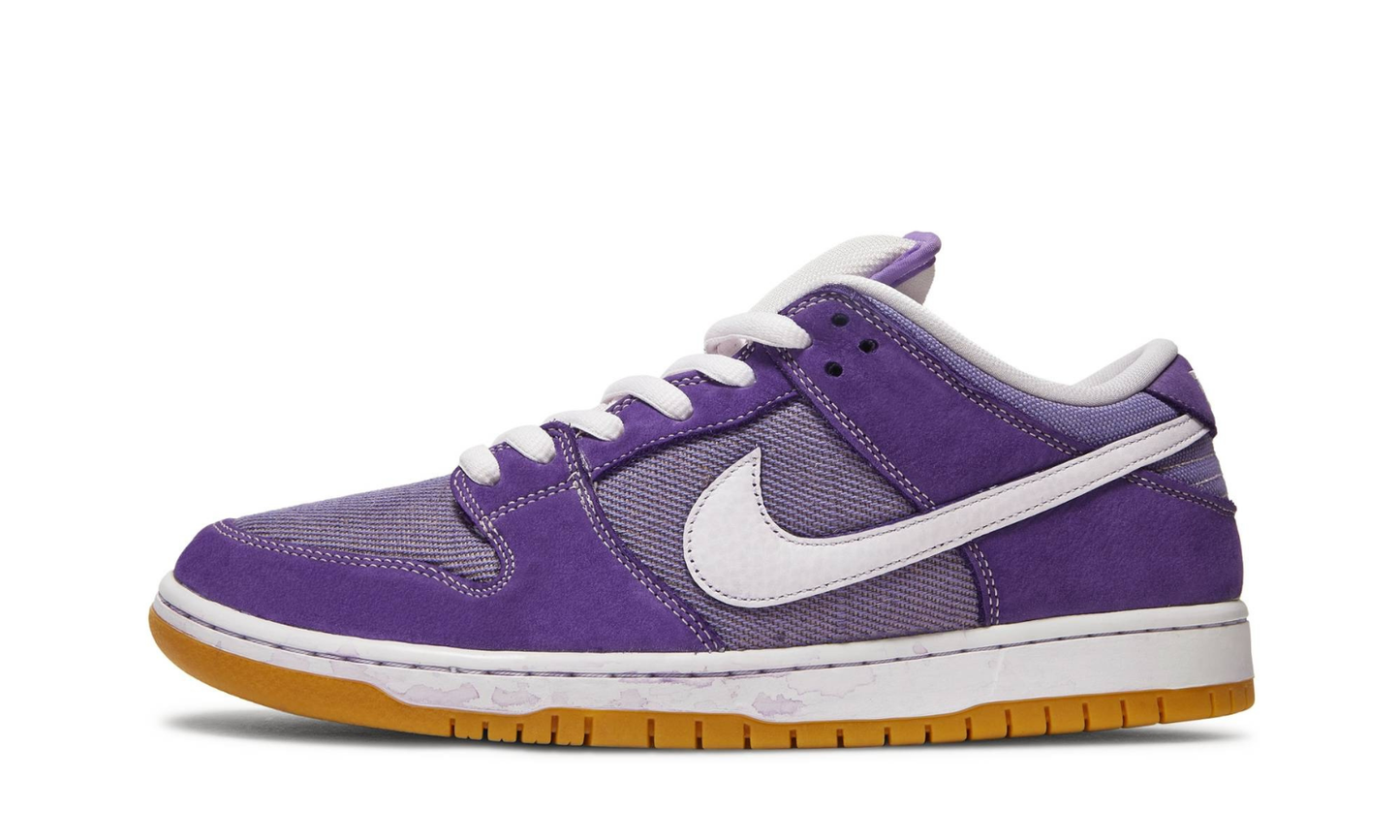 Nike SB Dunk Low Pro ISO Orange Label Unbleached Pack Lilac