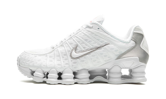 Nike Shox TL White Metallic Silver Orange