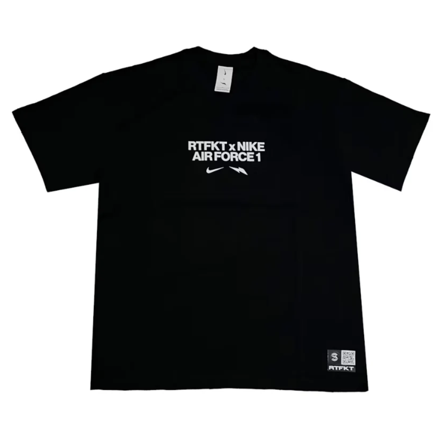 Nike x RTFKT T-shirt Air Force 1 Black