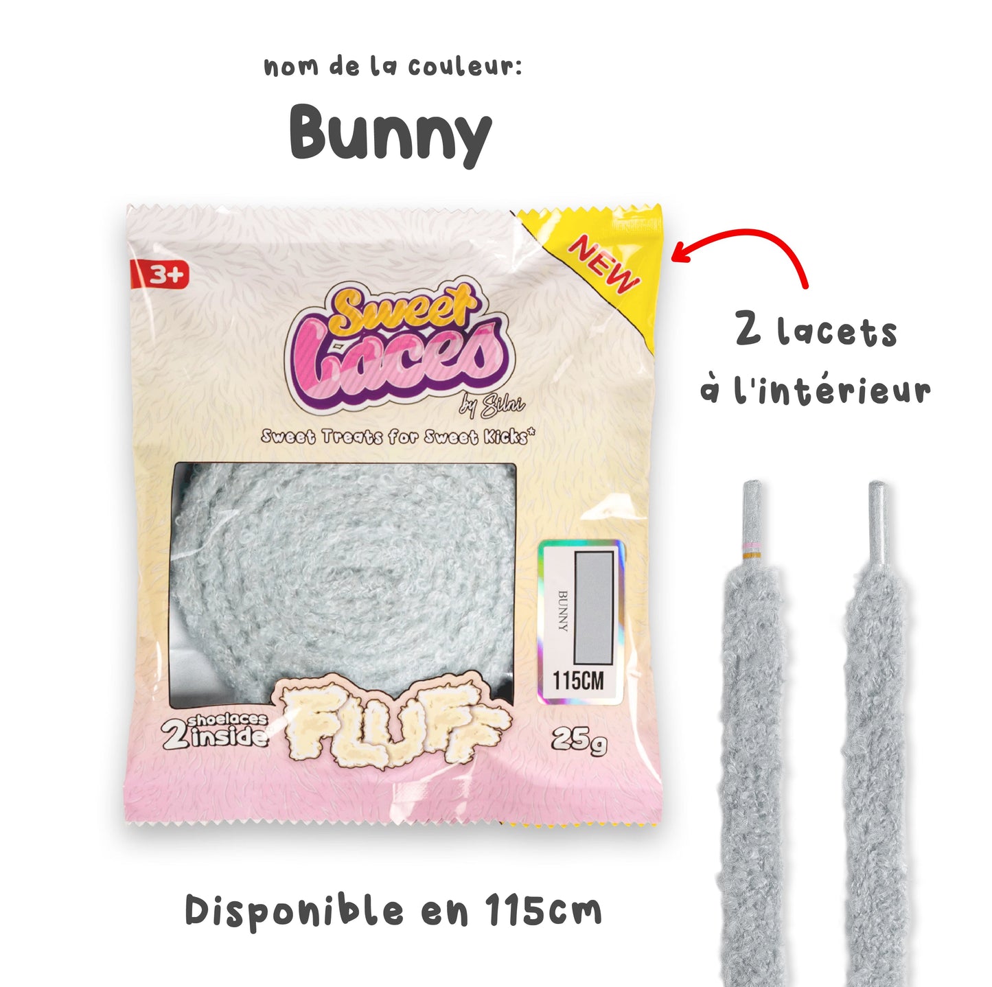 Sweetlaces Fluff - Bunny