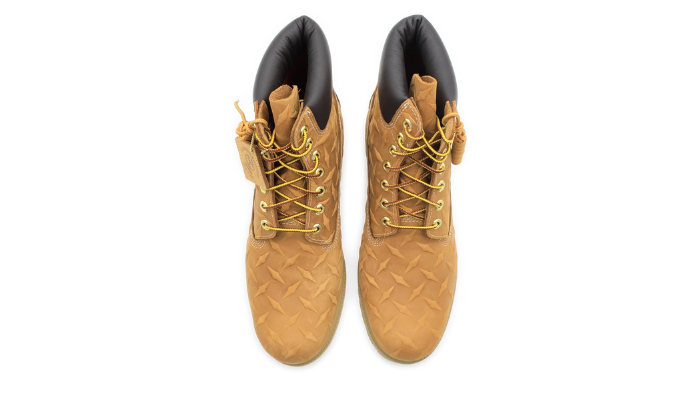 Timberland 6" Premium Waterproof Boot Supreme Diamond Plate Wheat